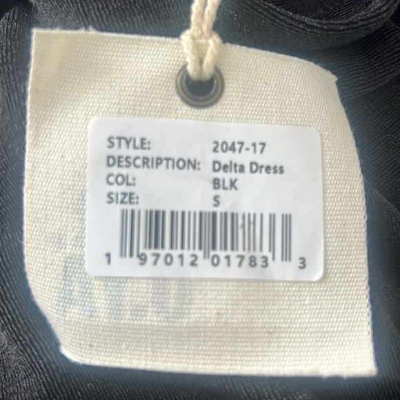 SOLD - NWT SER.O.YA Black Delta Midi Dress Bodycon Size Small Reg. $295 - Picture 9 of 13